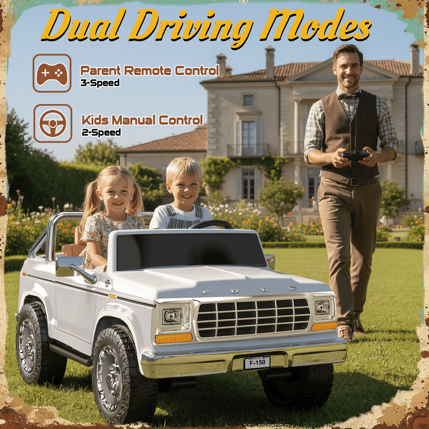 24V Licensed Ford F-150 Kids Ride-On